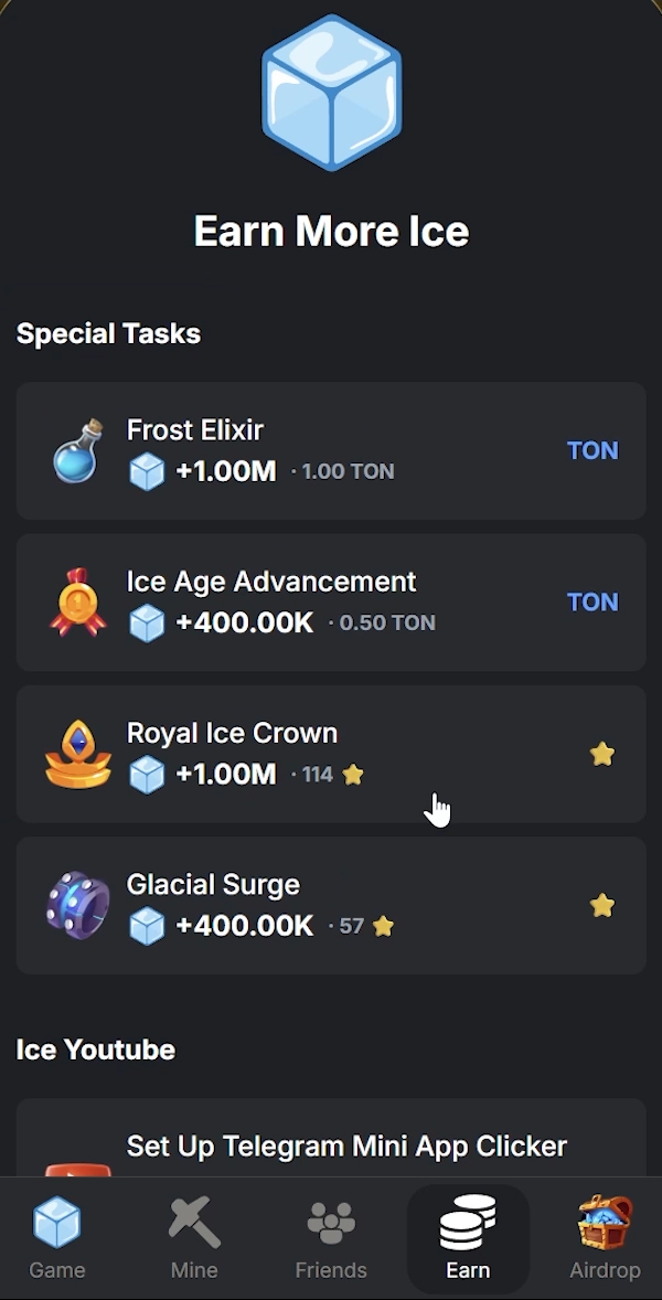 Full Clicker Game for Telegram 2.0 screenshot 8