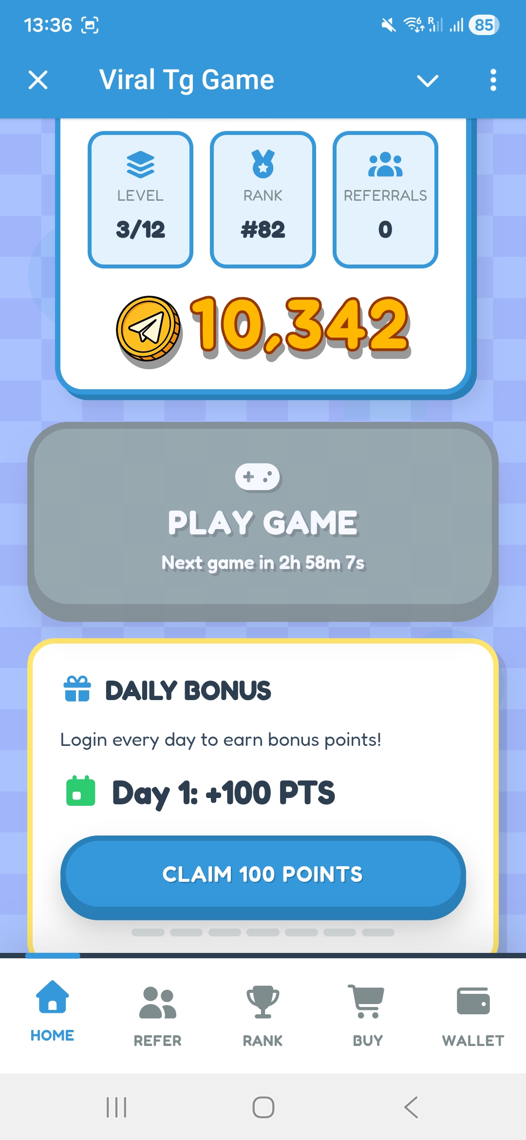 Product screenshot 5 for Complete Crypto Telegram Mini App Game Source Code