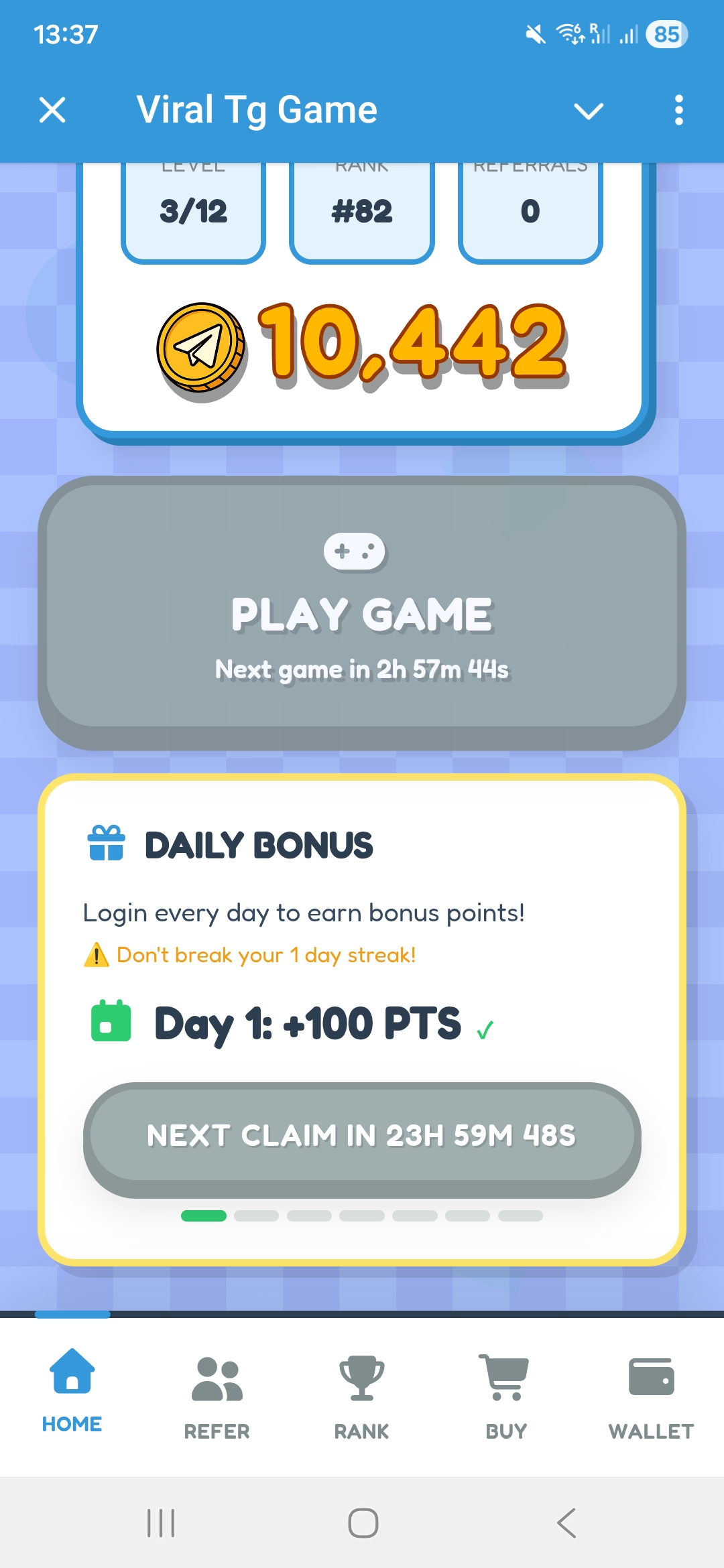 Product screenshot 6 for Complete Crypto Telegram Mini App Game Source Code